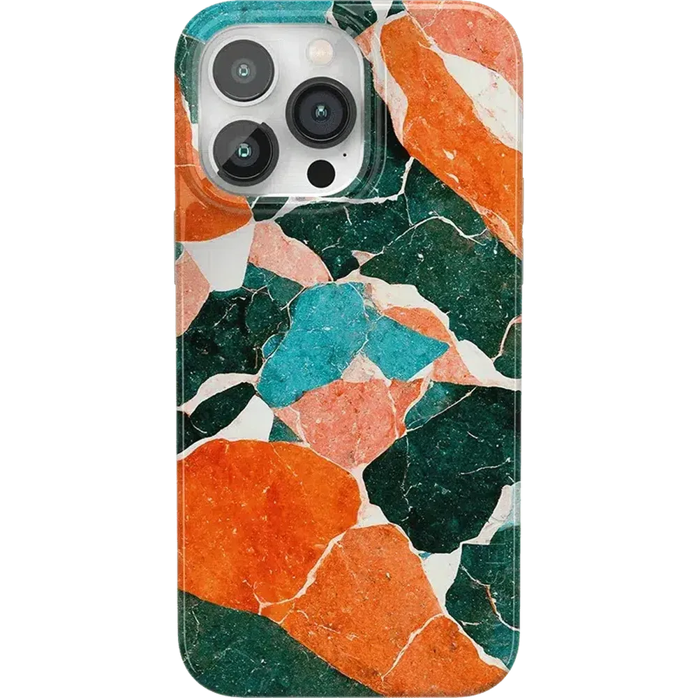 Of Quartz! | Sculpted Marble Case iPhone Case get.casely Classic + MagSafe® iPhone 14 Pro Max
