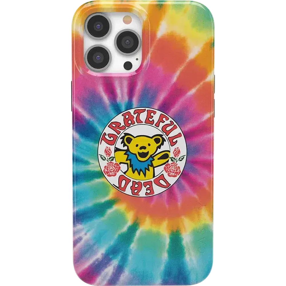 On Tour | Grateful Dead Tie Dye Sticker Case iPhone Case Grateful Dead Classic + MagSafe® iPhone 13 Pro Max