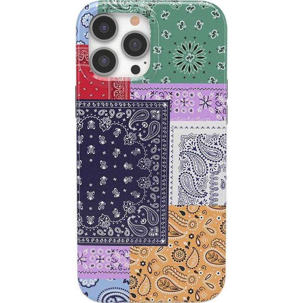 Swatch It Up | Patchwork Bandana Case iPhone Case get.casely Classic + MagSafe® iPhone 13 Pro Max