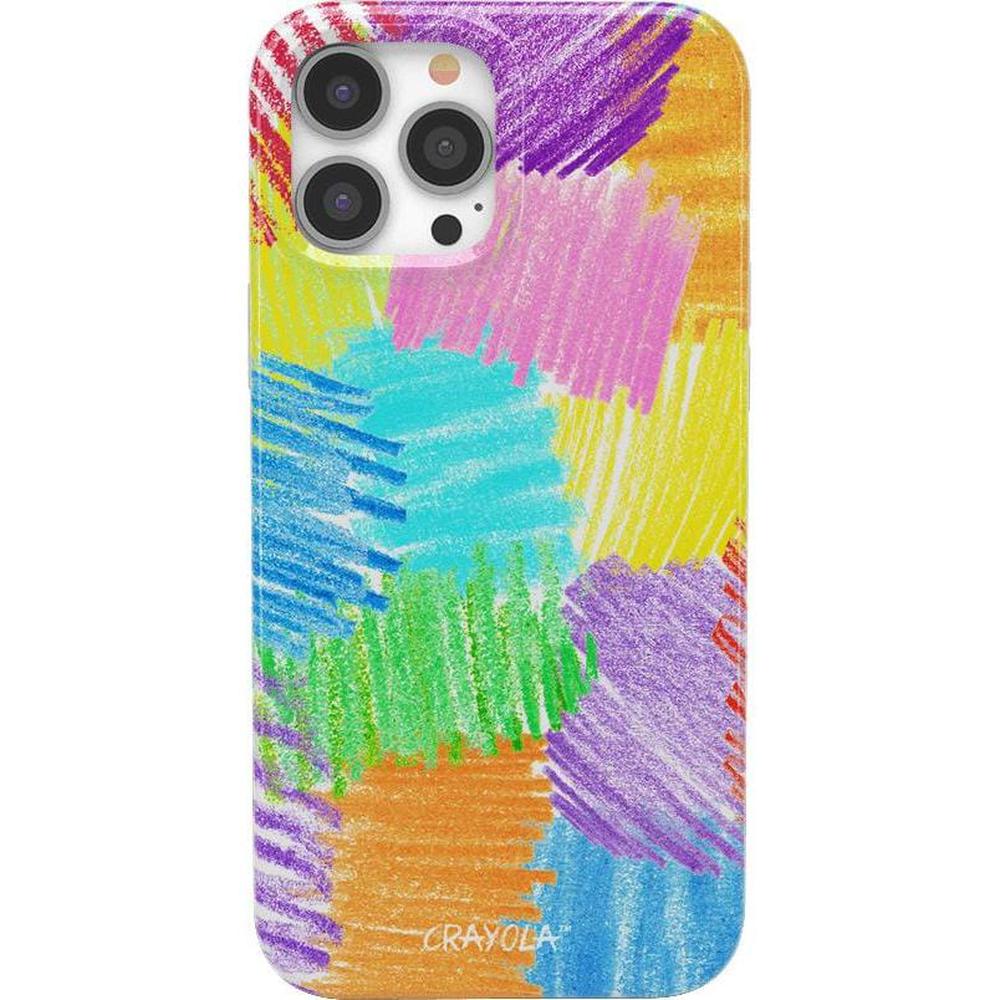 Scribble Me That | Crayola Rainbow Pencil Case iPhone Case Crayola Classic + MagSafe® iPhone 13 Pro Max
