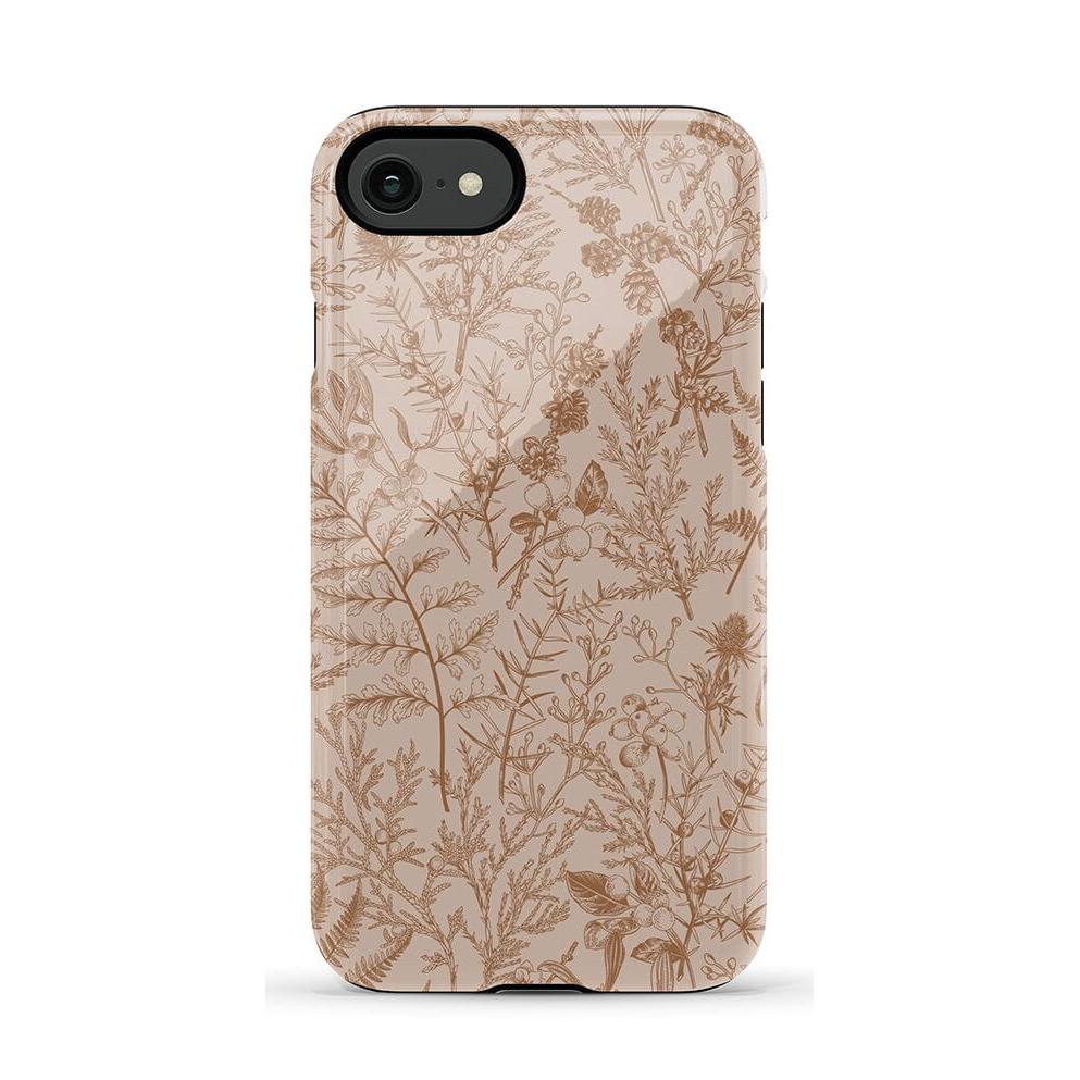 Beige Garden | Neutral Floral Case iPhone Case get.casely Essential iPhone SE (2020 & 2022)