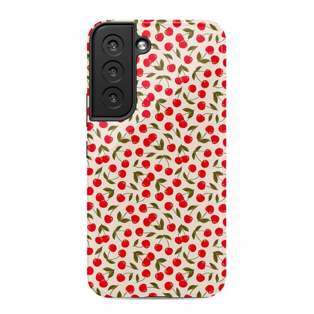 Cherry on Top | Red Cherry Case iPhone Case get.casely Essential Galaxy S22