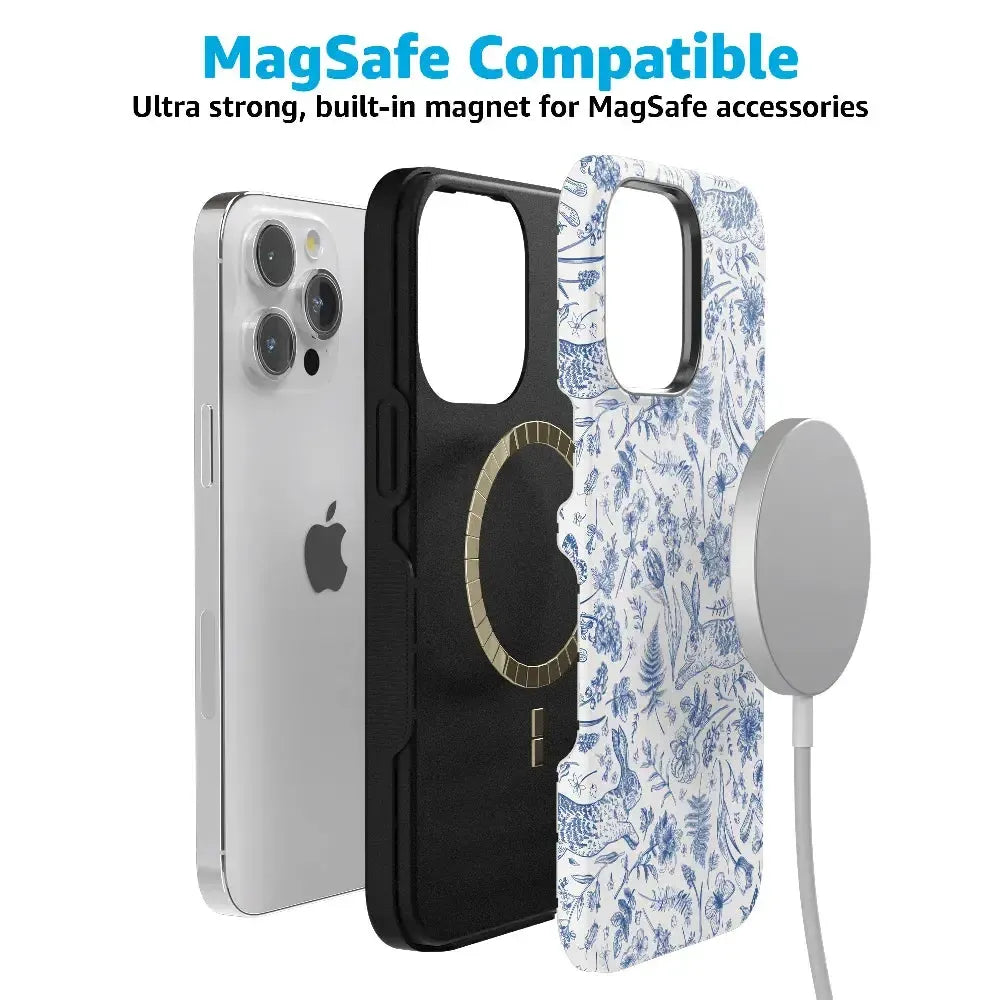 Hop & Bloom | Bunny Toile Case