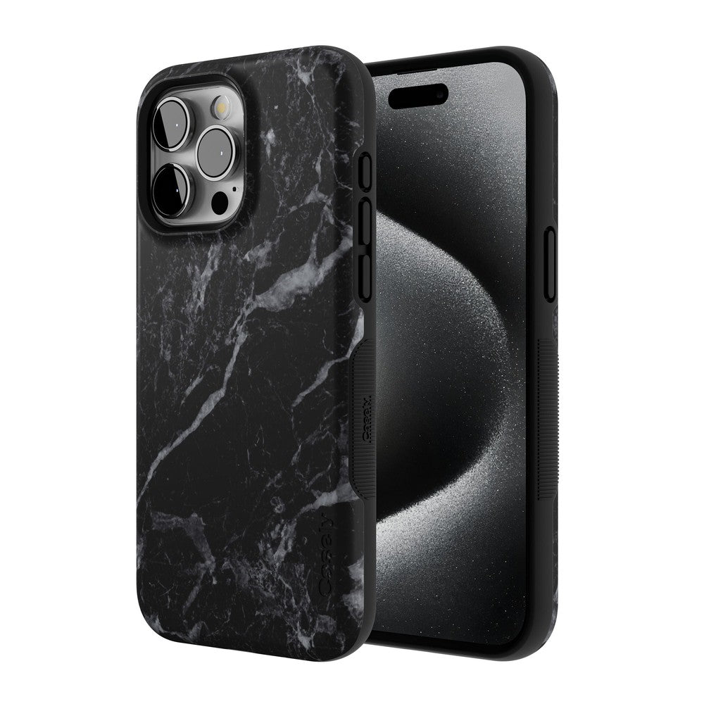Black Pearl | Classic Black Marble Case