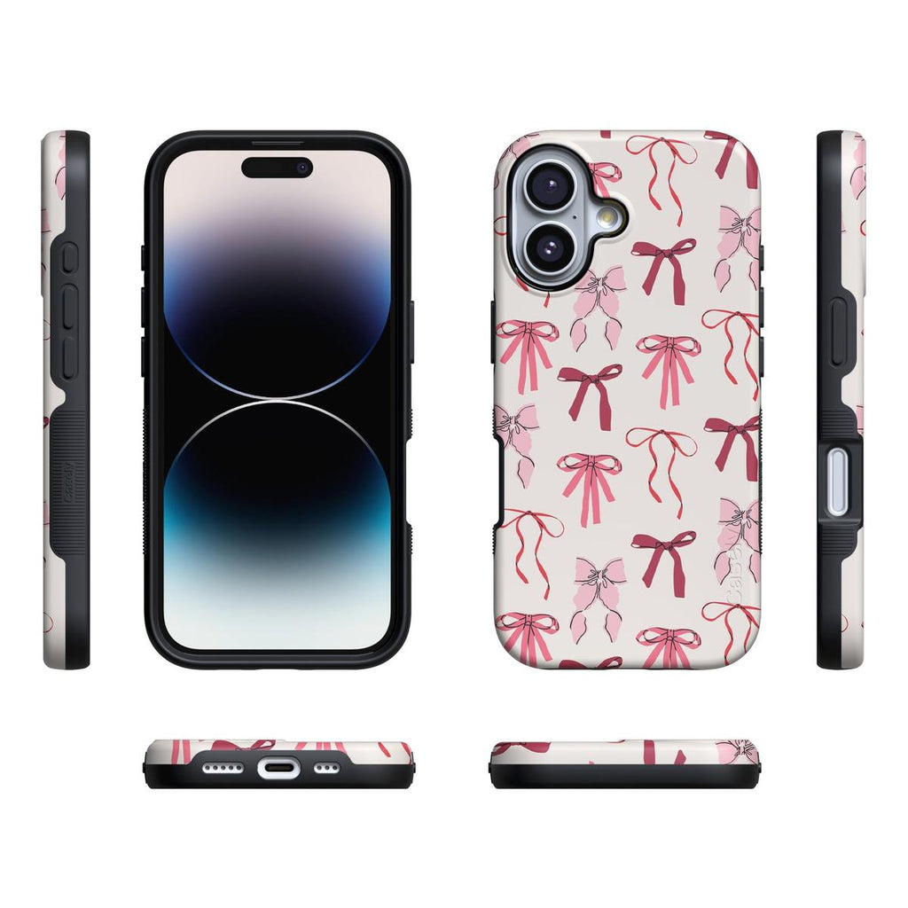 Lover Girlie | Pink Bows iPhone Case