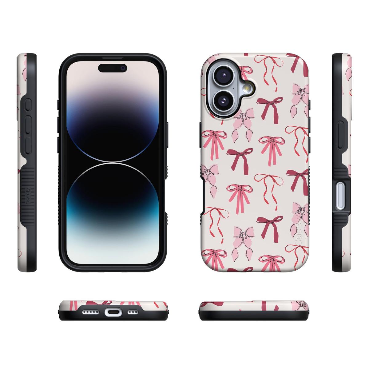 Lover Girlie | Pink Bows iPhone Case