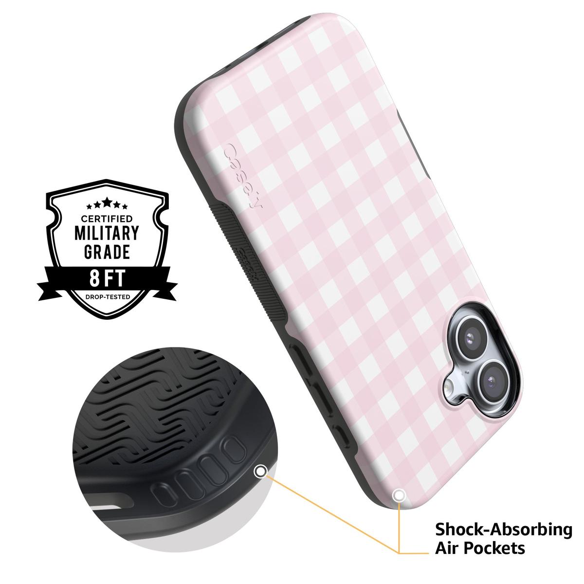 Pink Plaid | Sunday Best Case