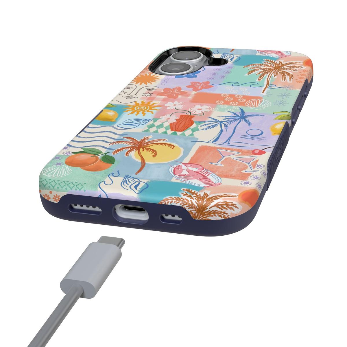 Tropical Heat | Beachy Collage Case