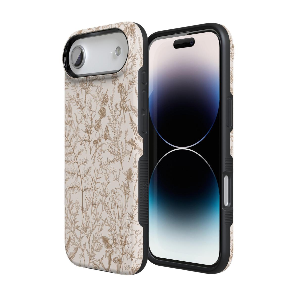 Beige Garden | Neutral Floral Case