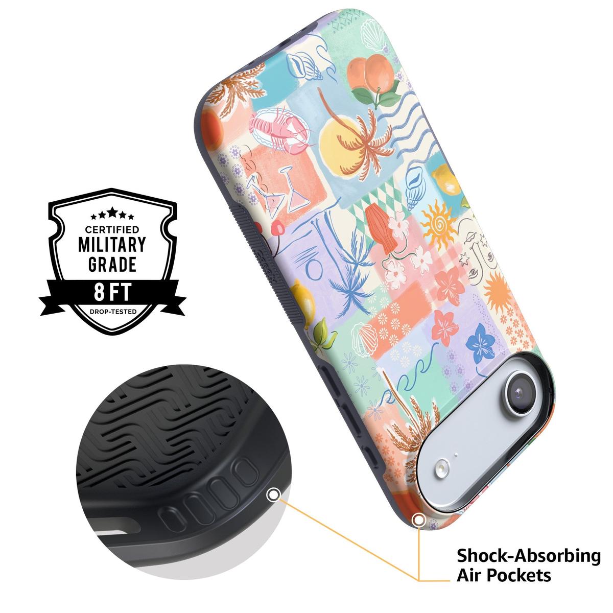 Tropical Heat | Beachy Collage Case