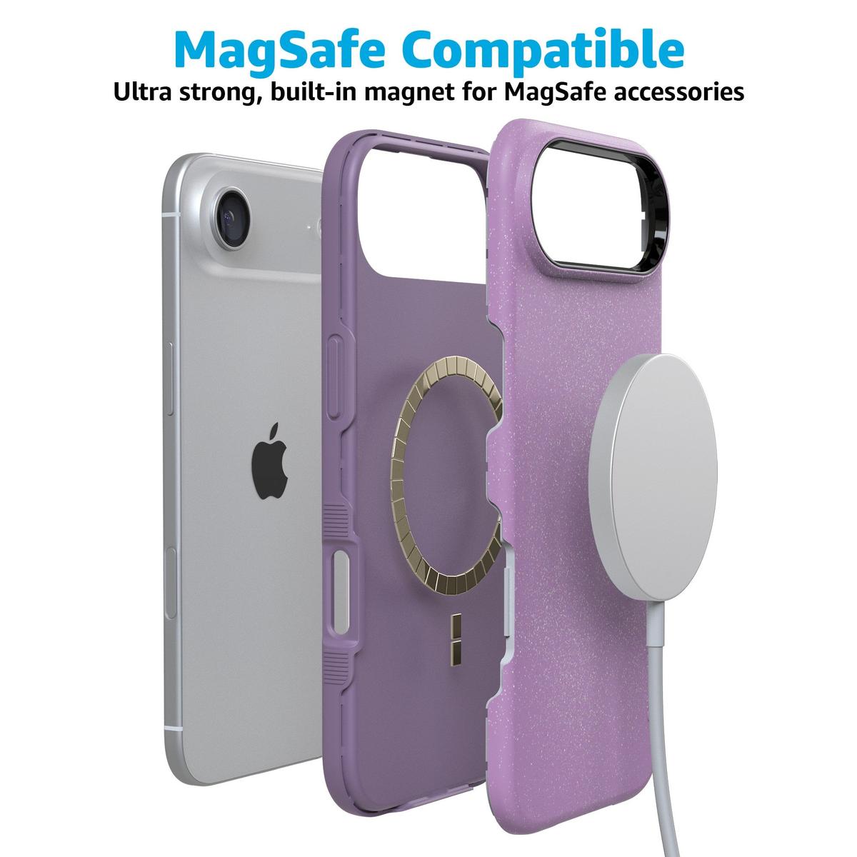 Lavender Waves | Purple Shimmer Case