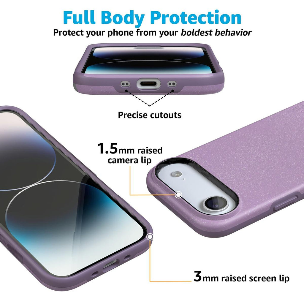 Lavender Waves | Purple Shimmer Case