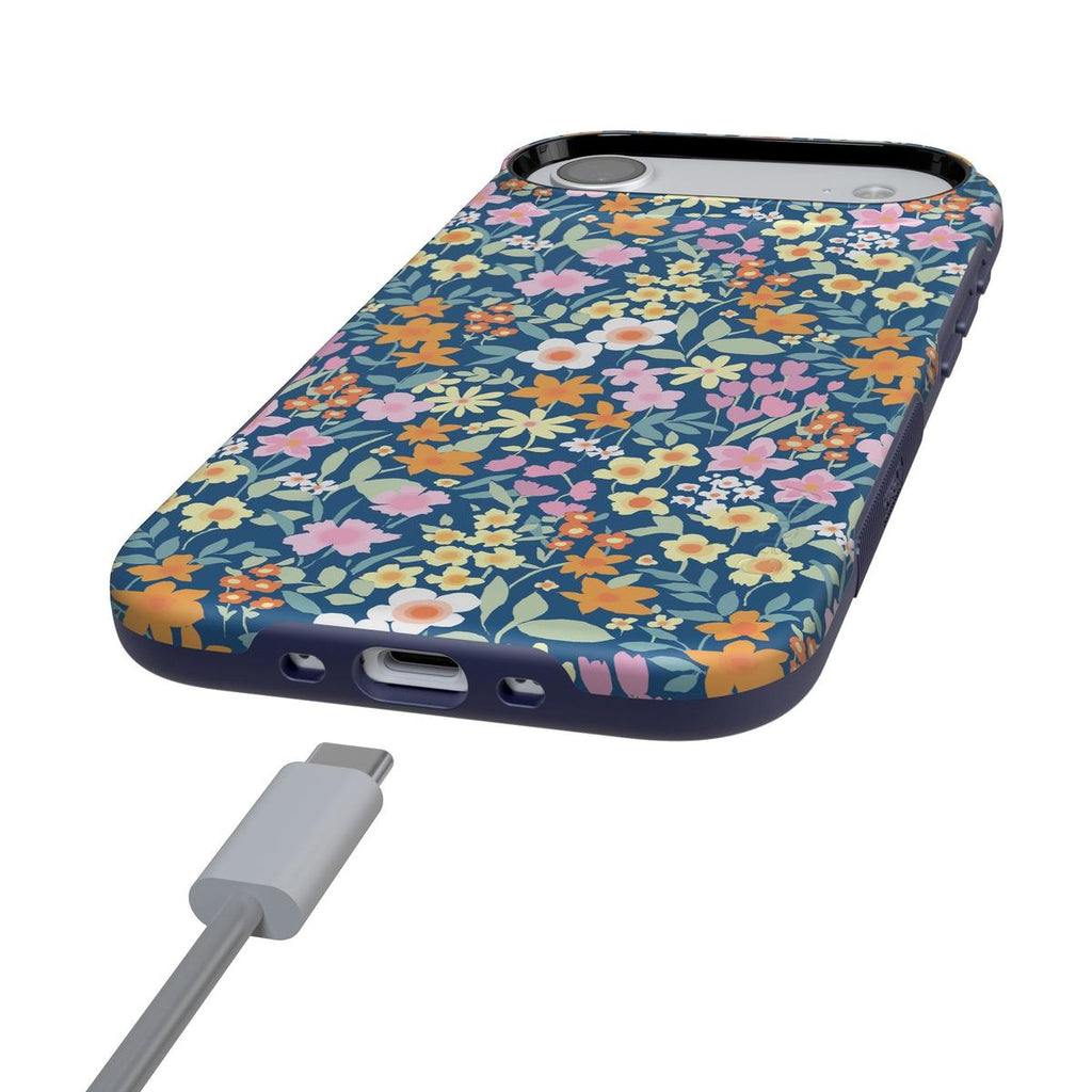 Full Bloom | Navy Floral Case