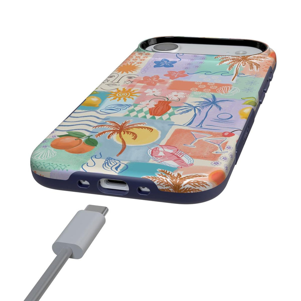 Tropical Heat | Beachy Collage Case
