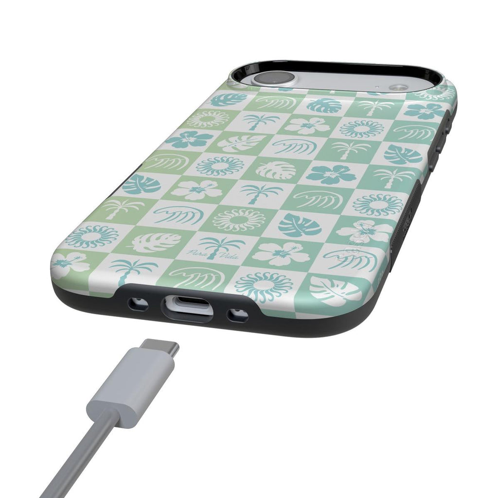 Coastal Checkers | Pura Vida Case