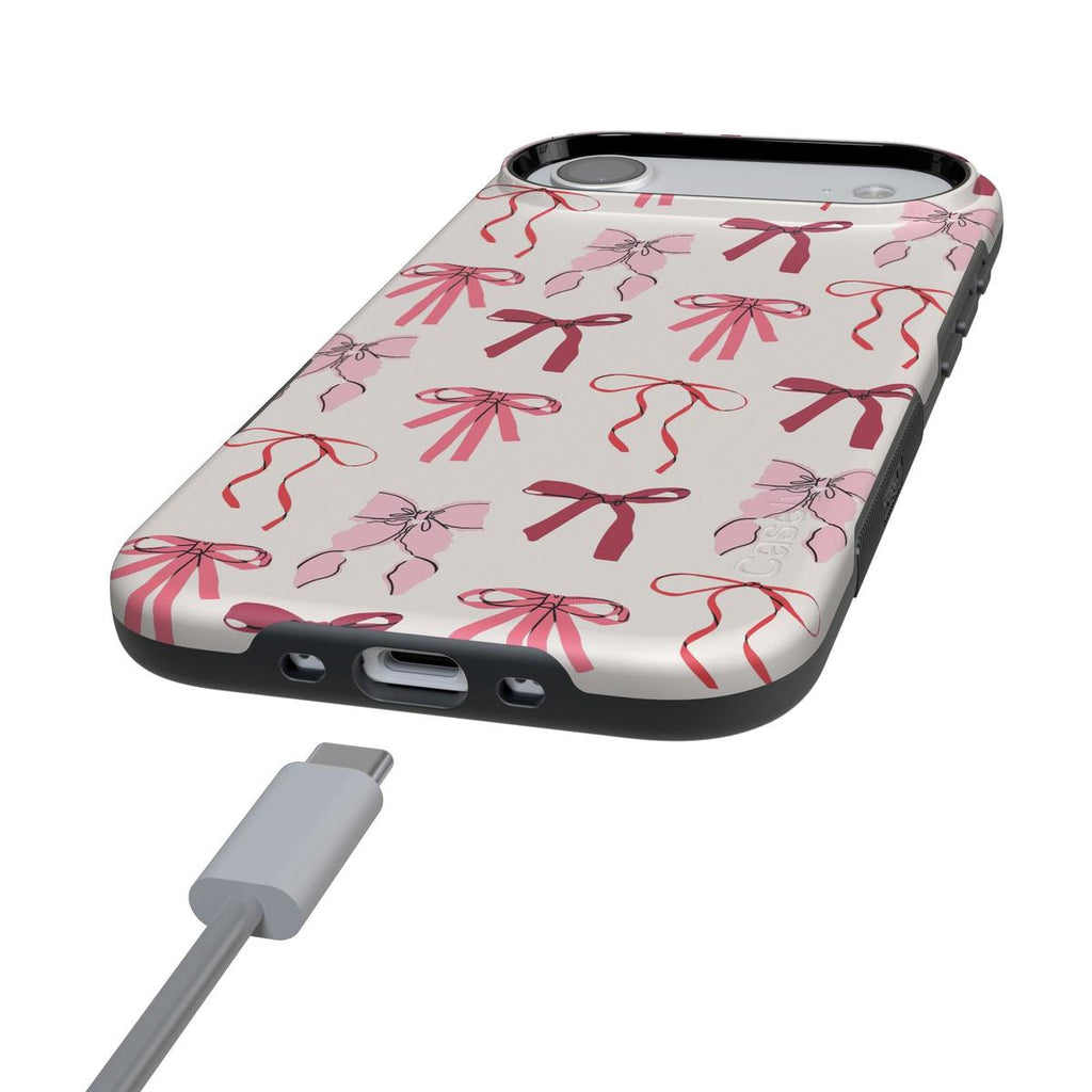 Lover Girlie | Pink Bows iPhone Case
