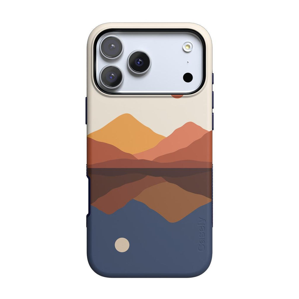Opposites Attract | Day & Night Colorblock Mountains Case
