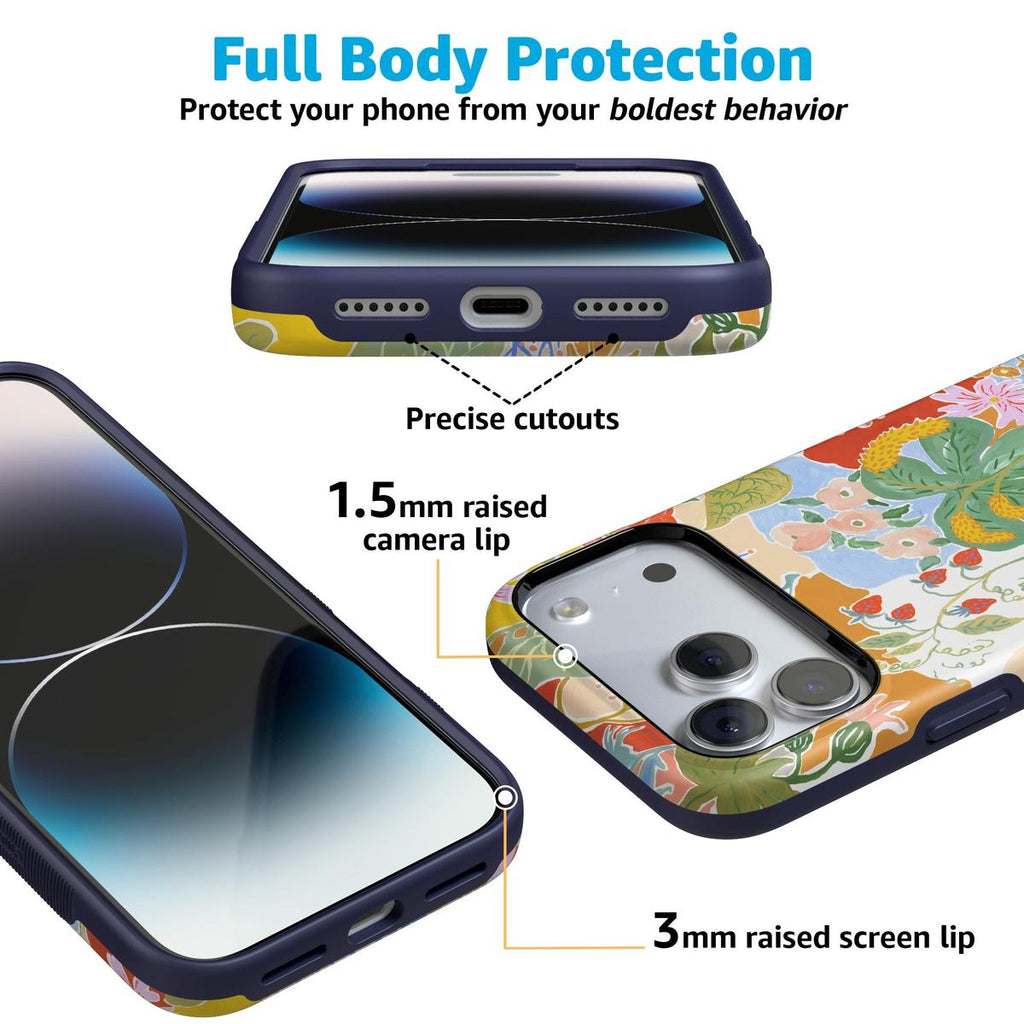 Botanical Blooms | Floral Patchwork Case
