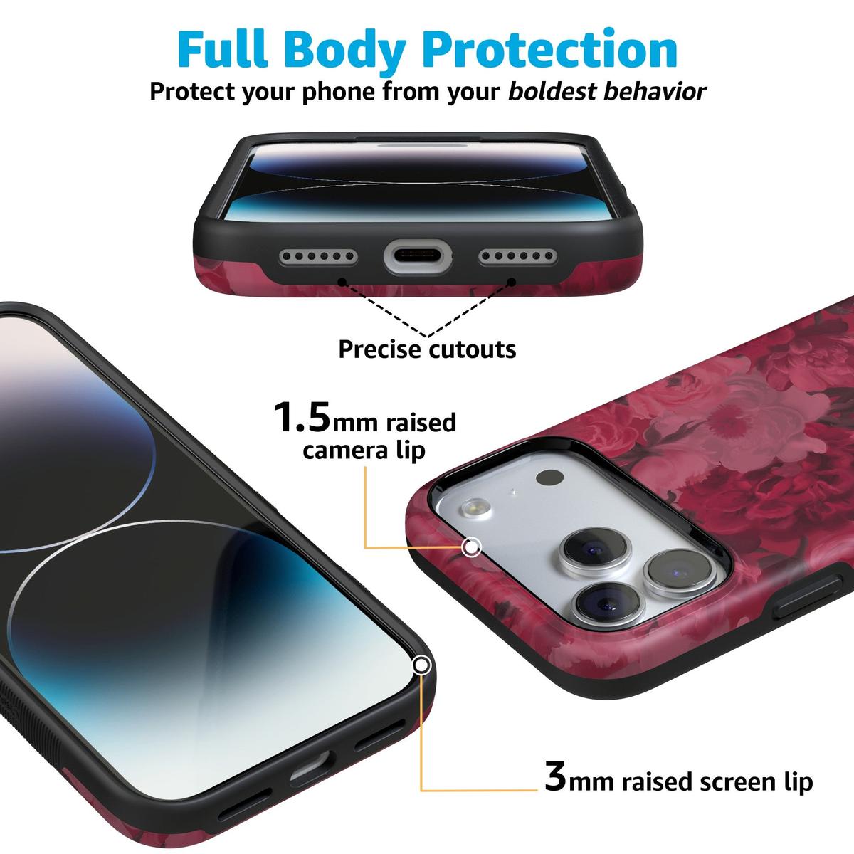 Romance Novel | Moody Floral Case