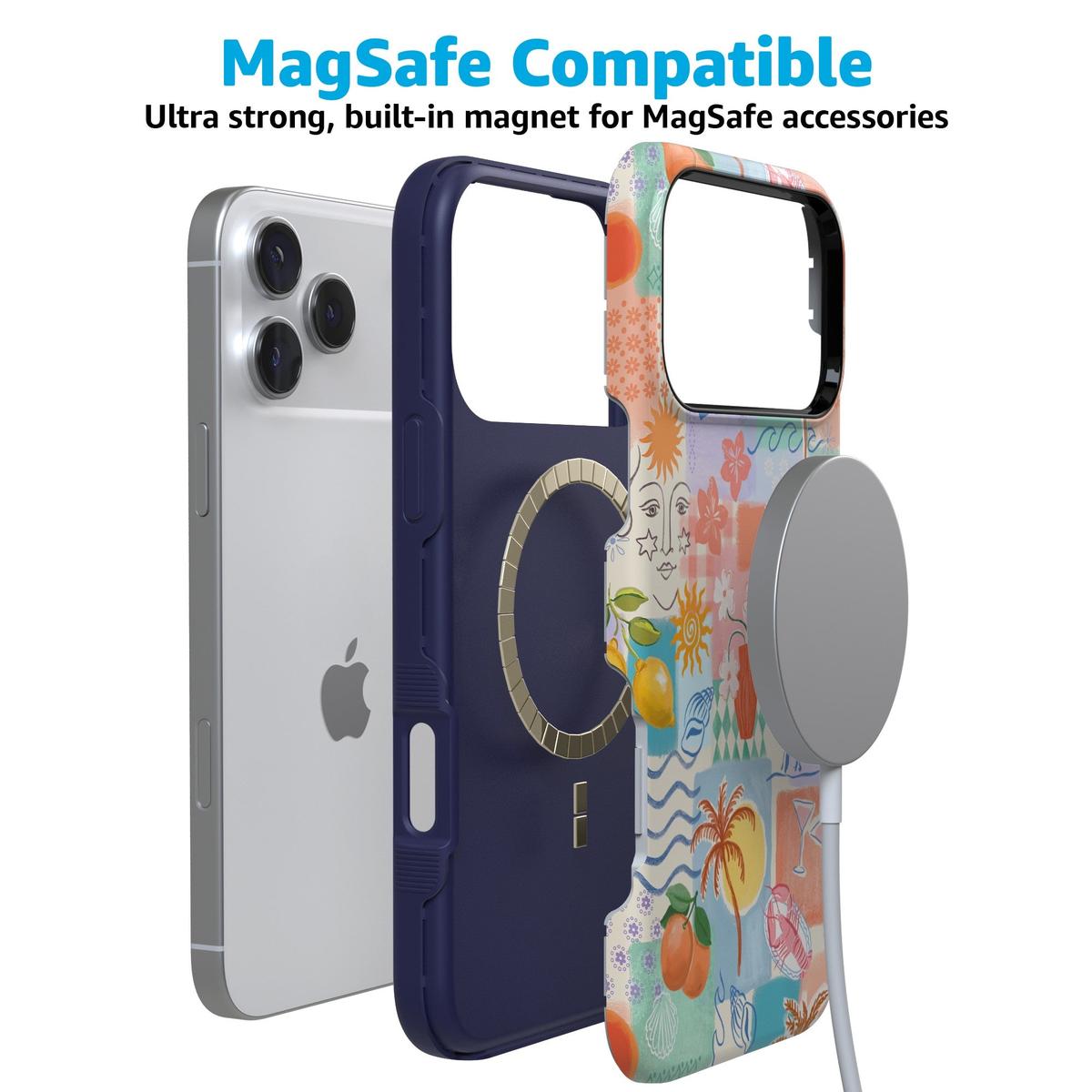 Tropical Heat | Beachy Collage Case
