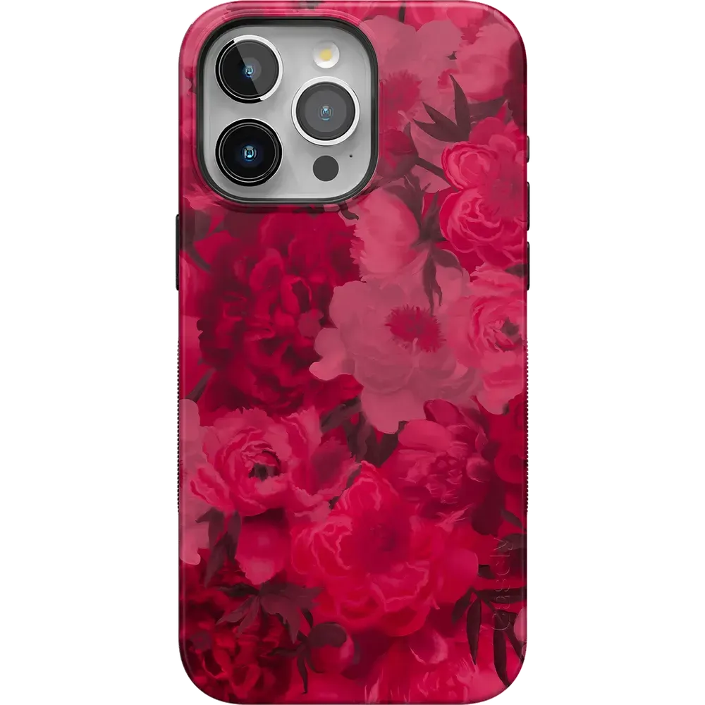 Romance Novel | Moody Floral Case iPhone Case get.casely Bold + MagSafe® iPhone 15 Pro Max