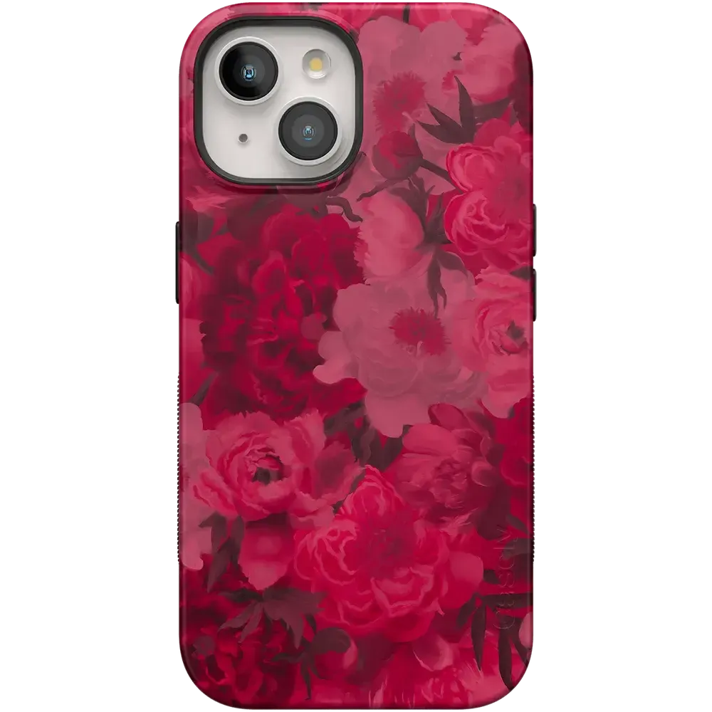 Romance Novel | Moody Floral Case iPhone Case get.casely Bold + MagSafe® iPhone 15 Plus