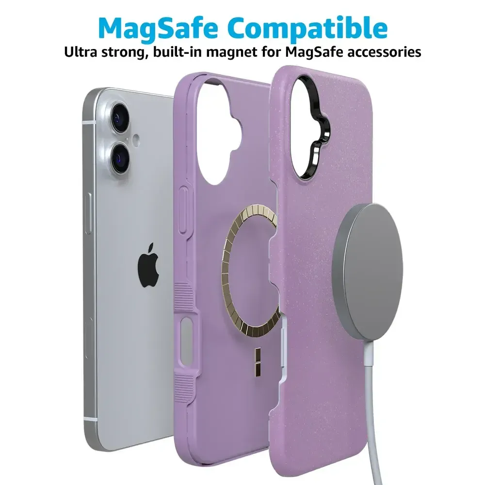 Lavender Waves | Purple Shimmer Case