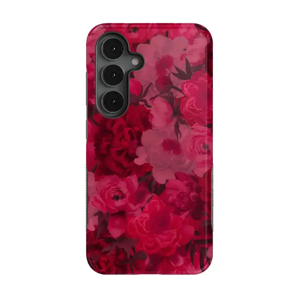 Romance Novel | Moody Floral Case iPhone Case get.casely Bold + MagSafe® Galaxy S25