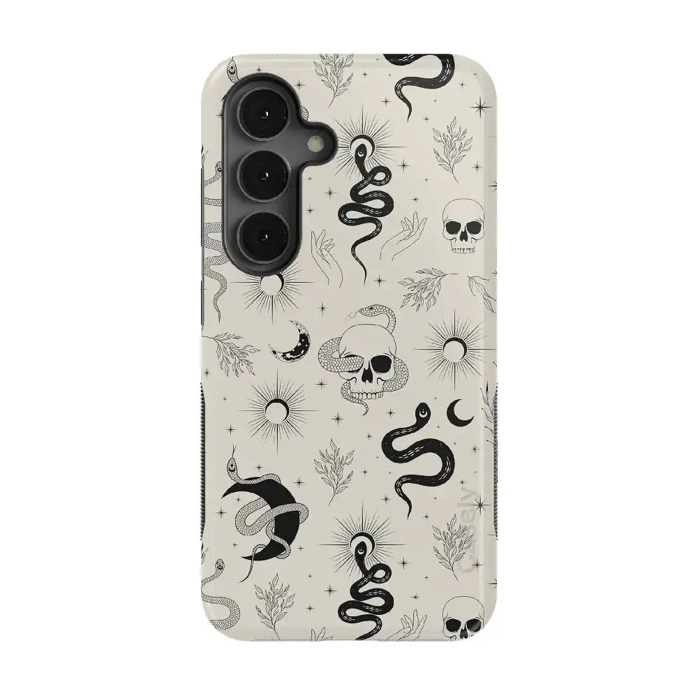 No Further Explanation | Snakes & Skulls Case Phone Case Casetry Bold + MagSafe® Galaxy S25