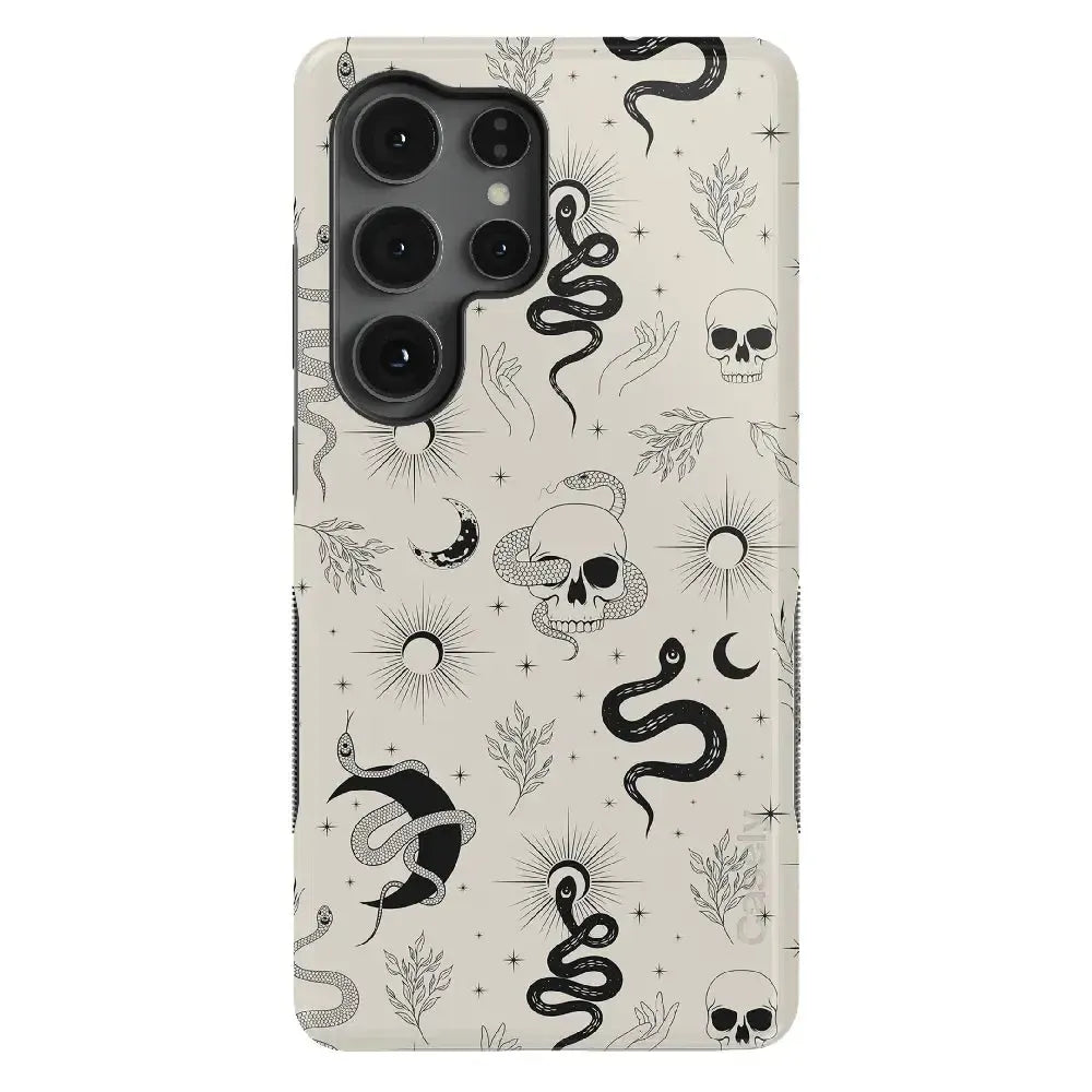 No Further Explanation | Snakes & Skulls Case Phone Case Casetry Bold + MagSafe® Galaxy S25 Ultra