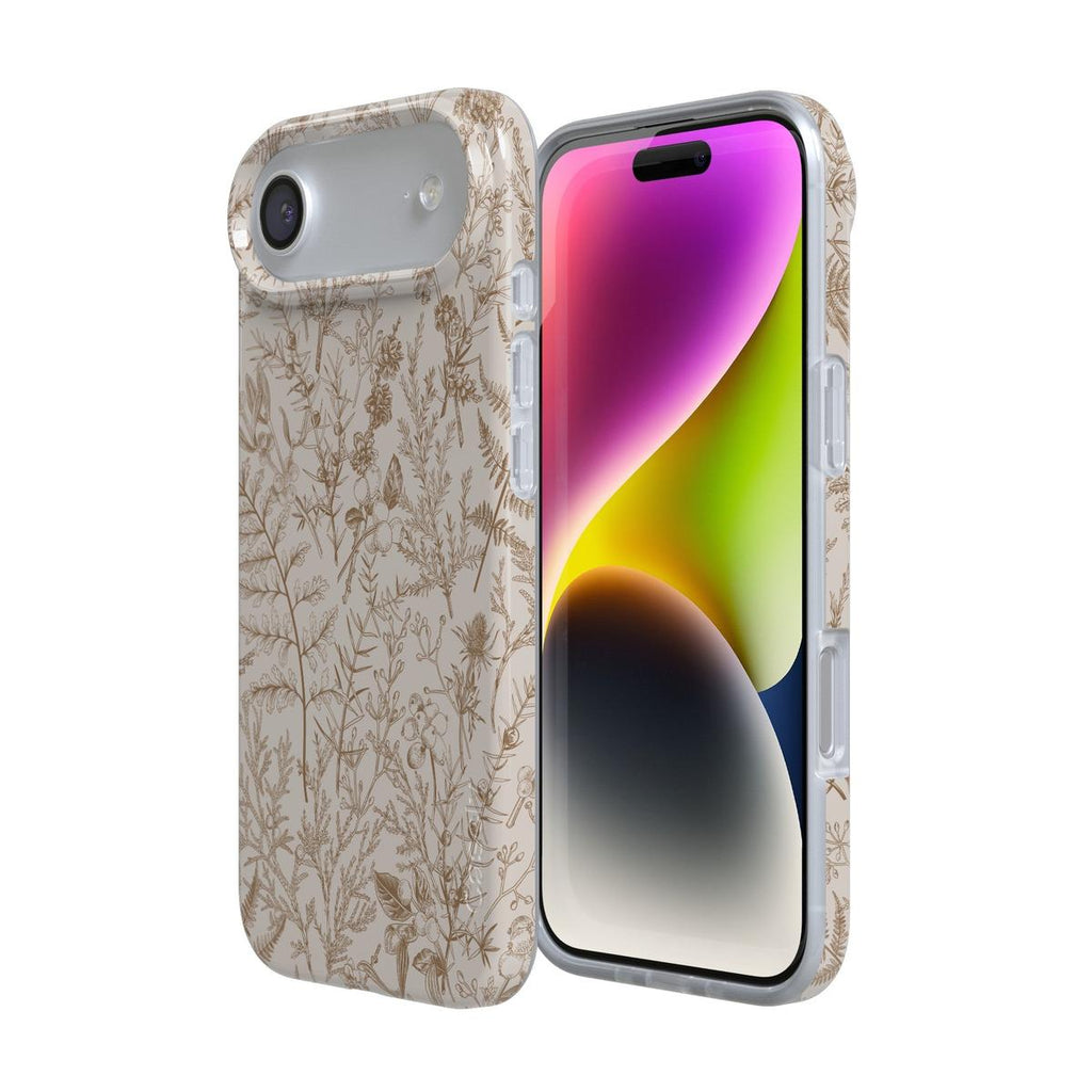 Beige Garden | Neutral Floral Case