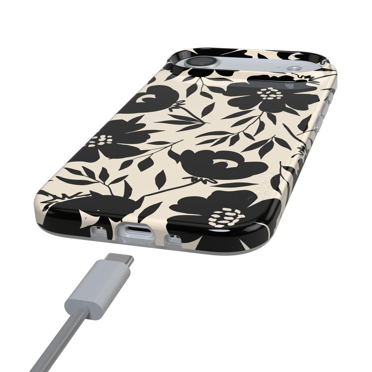 Dark Fantasy | Contrast Floral Case