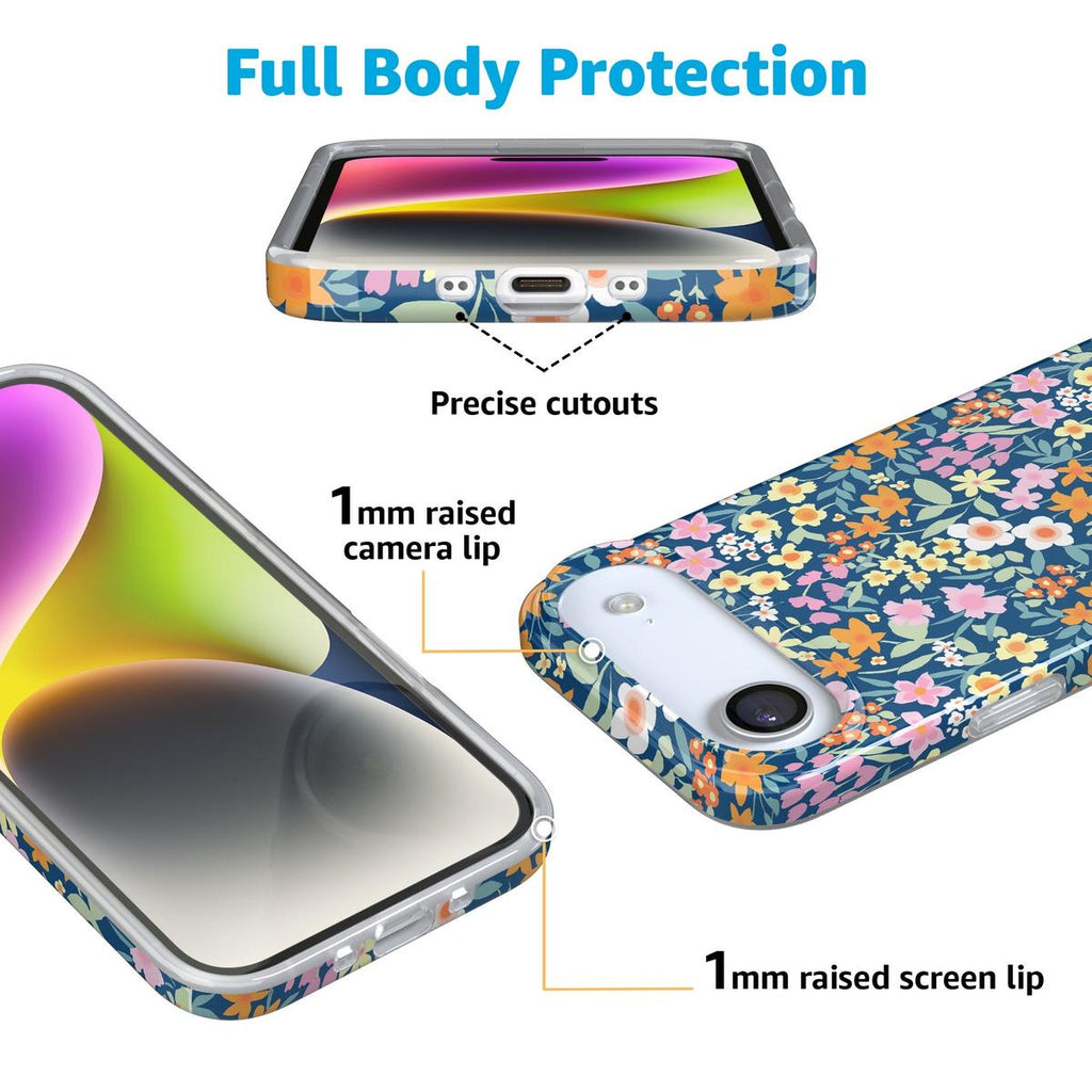 Full Bloom | Navy Floral Case
