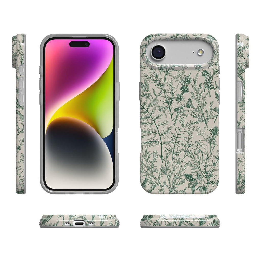Sage Garden | Green Floral Case