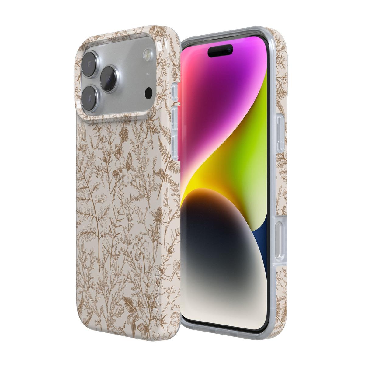 Beige Garden | Neutral Floral Case