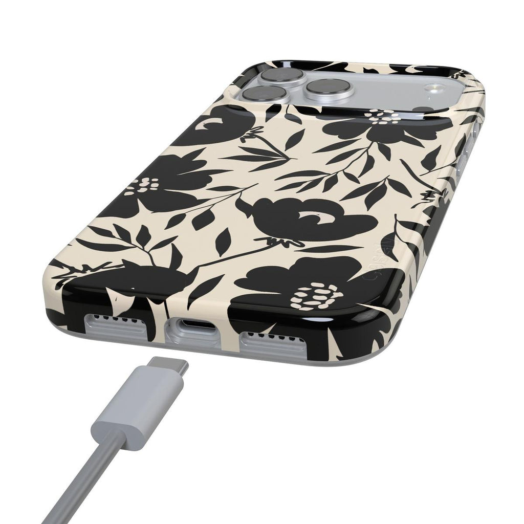 Dark Fantasy | Contrast Floral Case