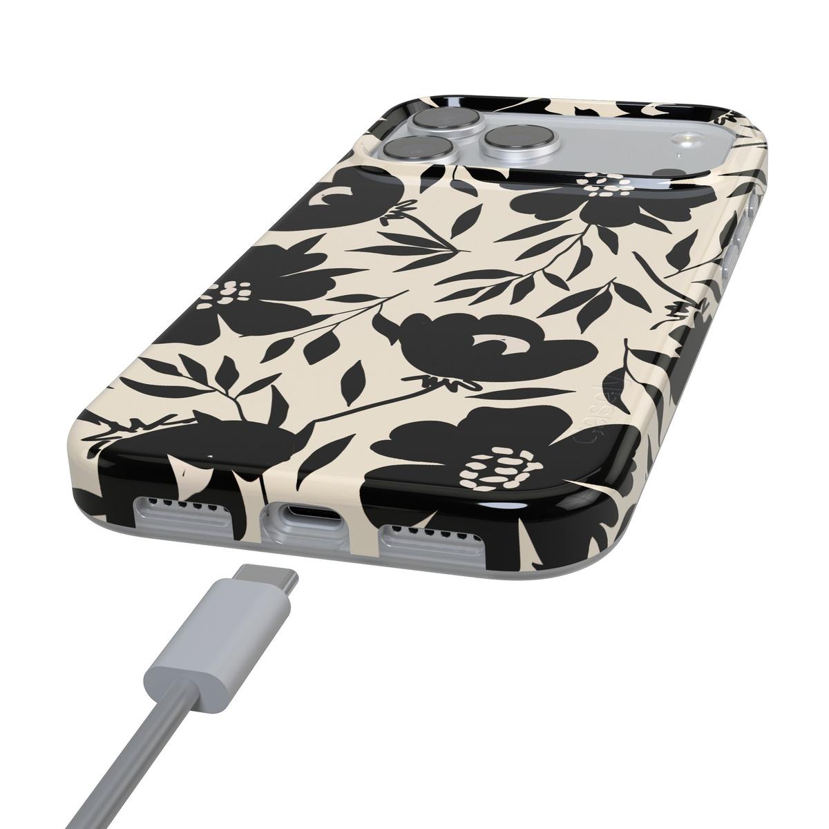 Dark Fantasy | Contrast Floral Case