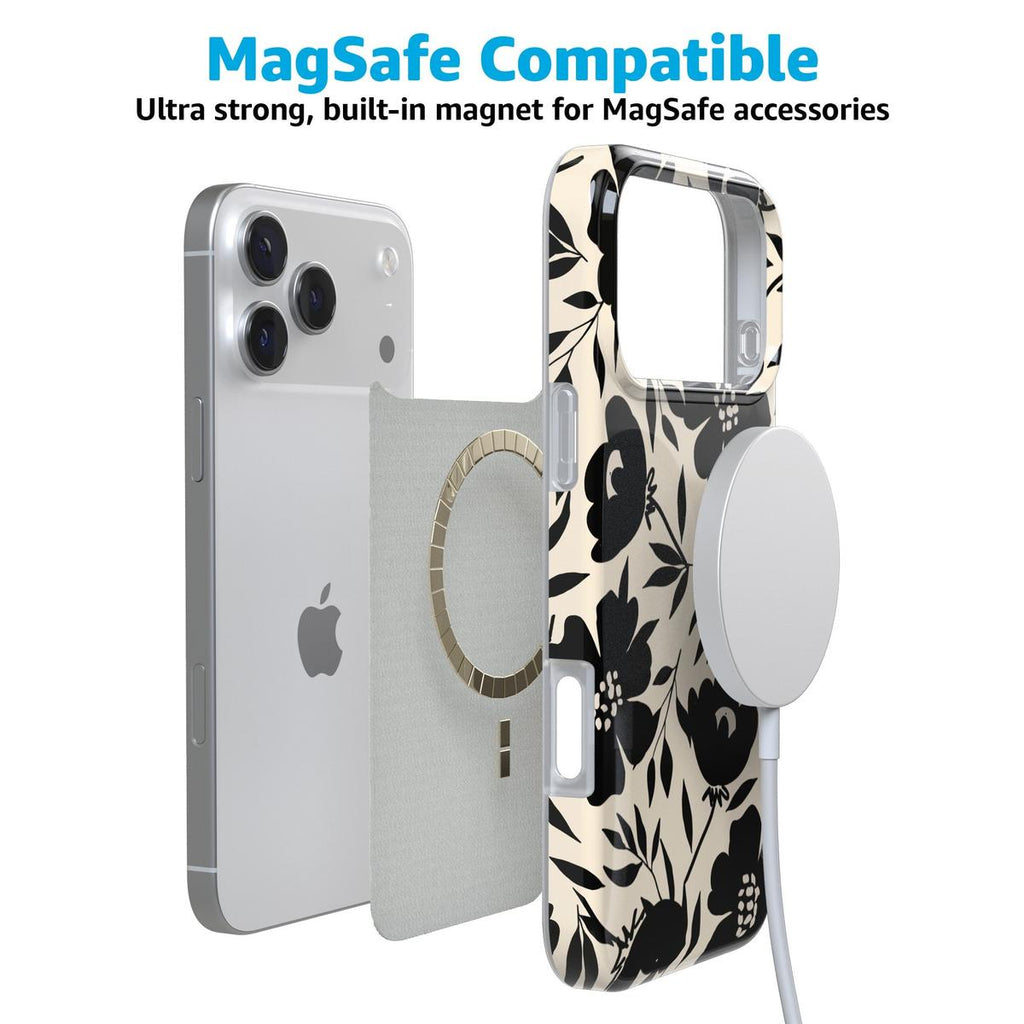 Dark Fantasy | Contrast Floral Case