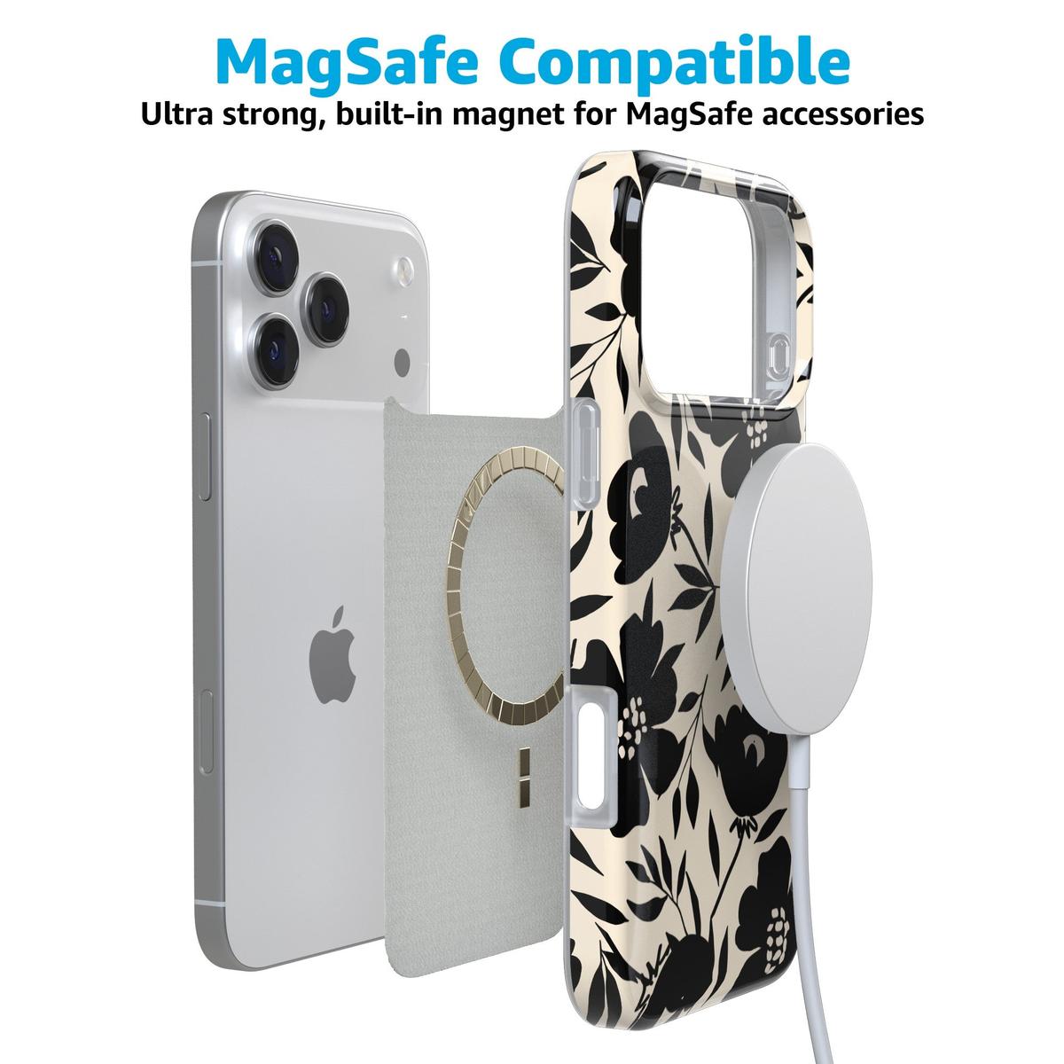 Dark Fantasy | Contrast Floral Case
