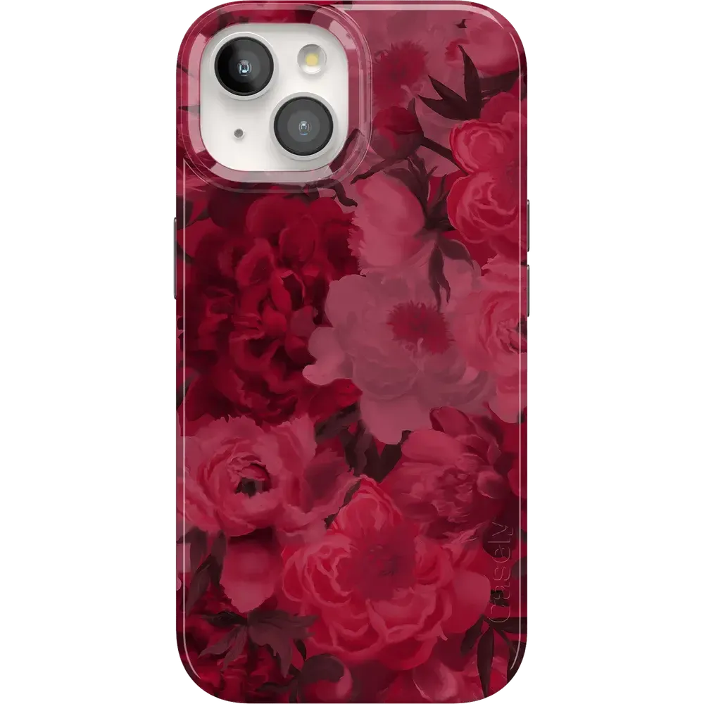 Romance Novel | Moody Floral Case iPhone Case get.casely Classic + MagSafe® iPhone 15