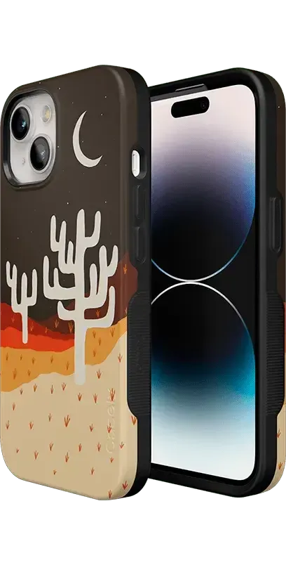 Desert Nights | Cactus Colorblock Case