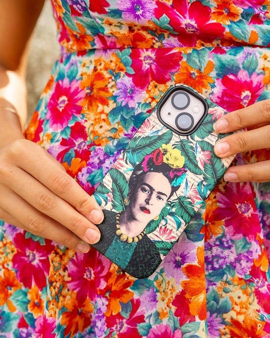 Find Your Muse | Frida Kahlo Portrait Floral Case