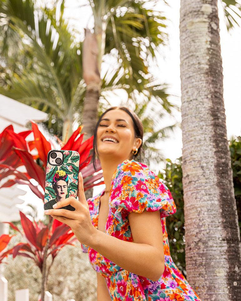 Find Your Muse | Frida Kahlo Portrait Floral Case