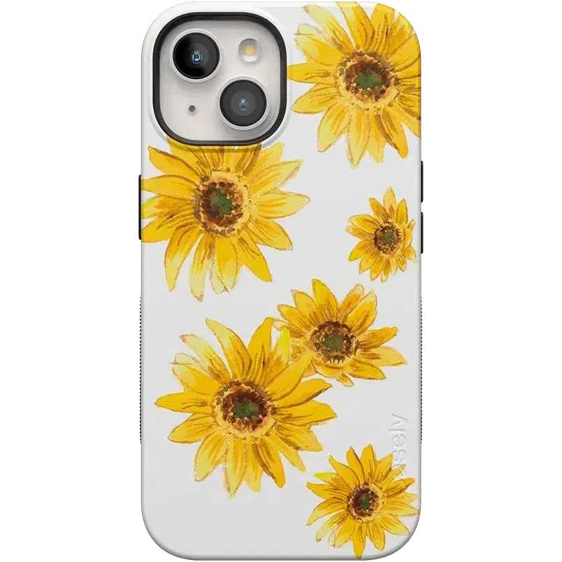 Golden Garden | Yellow Sunflower Floral Case iPhone Case get.casely 