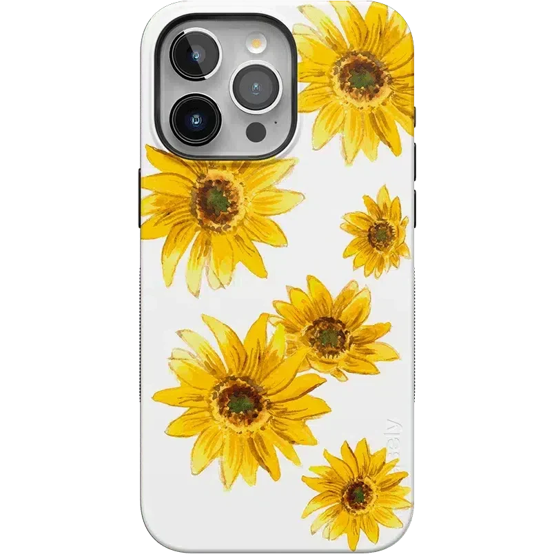 Golden Garden | Yellow Sunflower Floral Case iPhone Case get.casely 