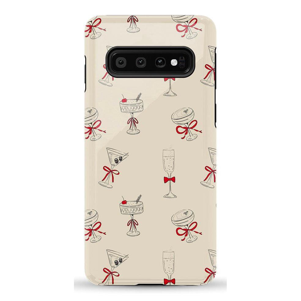 Holiday Party | Kitty and Vibe Holiday Case Phone Case Casetry Essential Galaxy S10