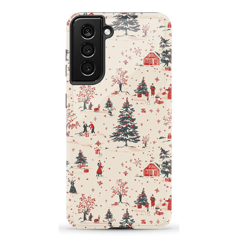 Winter Nostalgia | Vintage Holiday Case Phone Case Casetry Essential Galaxy S21