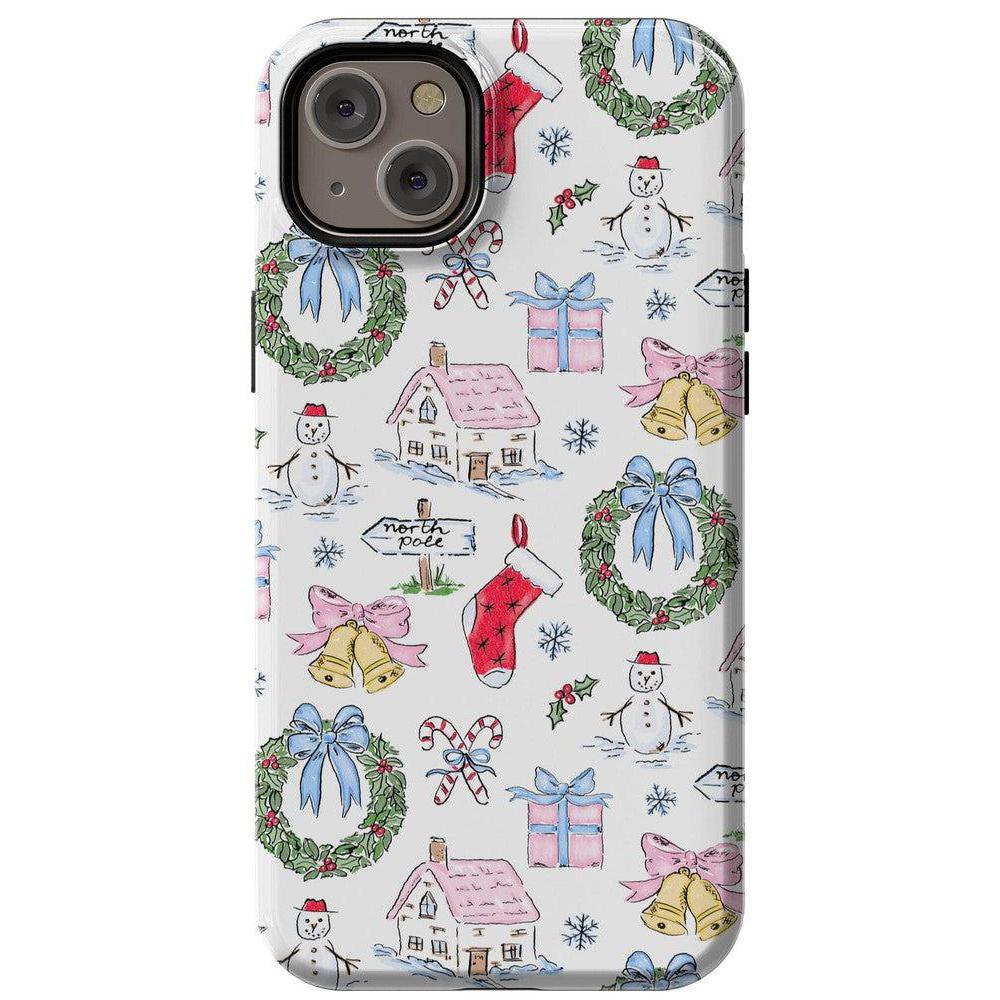 Christmas Morning | Vintage Cartoon Case Phone Case Casetry Essential + MagSafe® iPhone 14 Plus