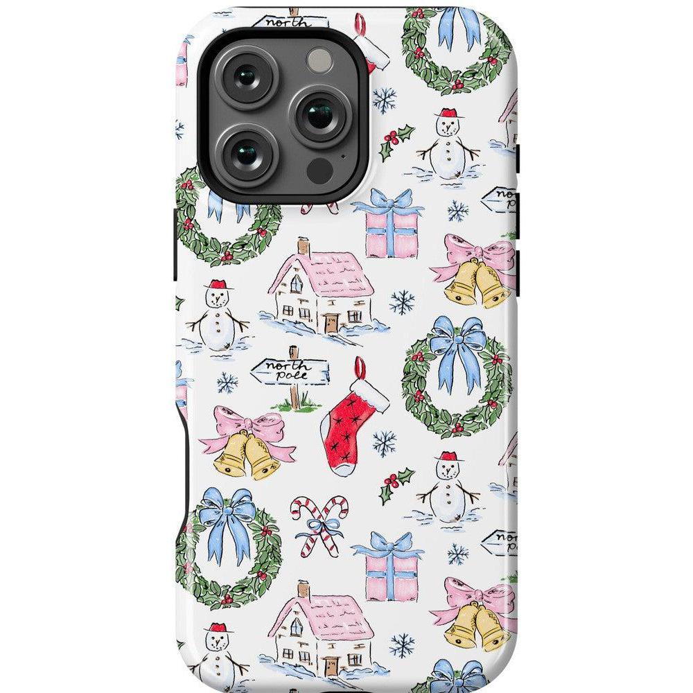 Christmas Morning | Vintage Cartoon Case Phone Case Casetry Essential + MagSafe® iPhone 16 Pro Max