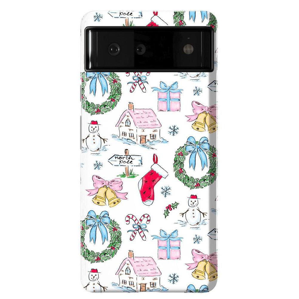 Christmas Morning | Vintage Cartoon Case Phone Case Casetry Essential Google Pixel 6